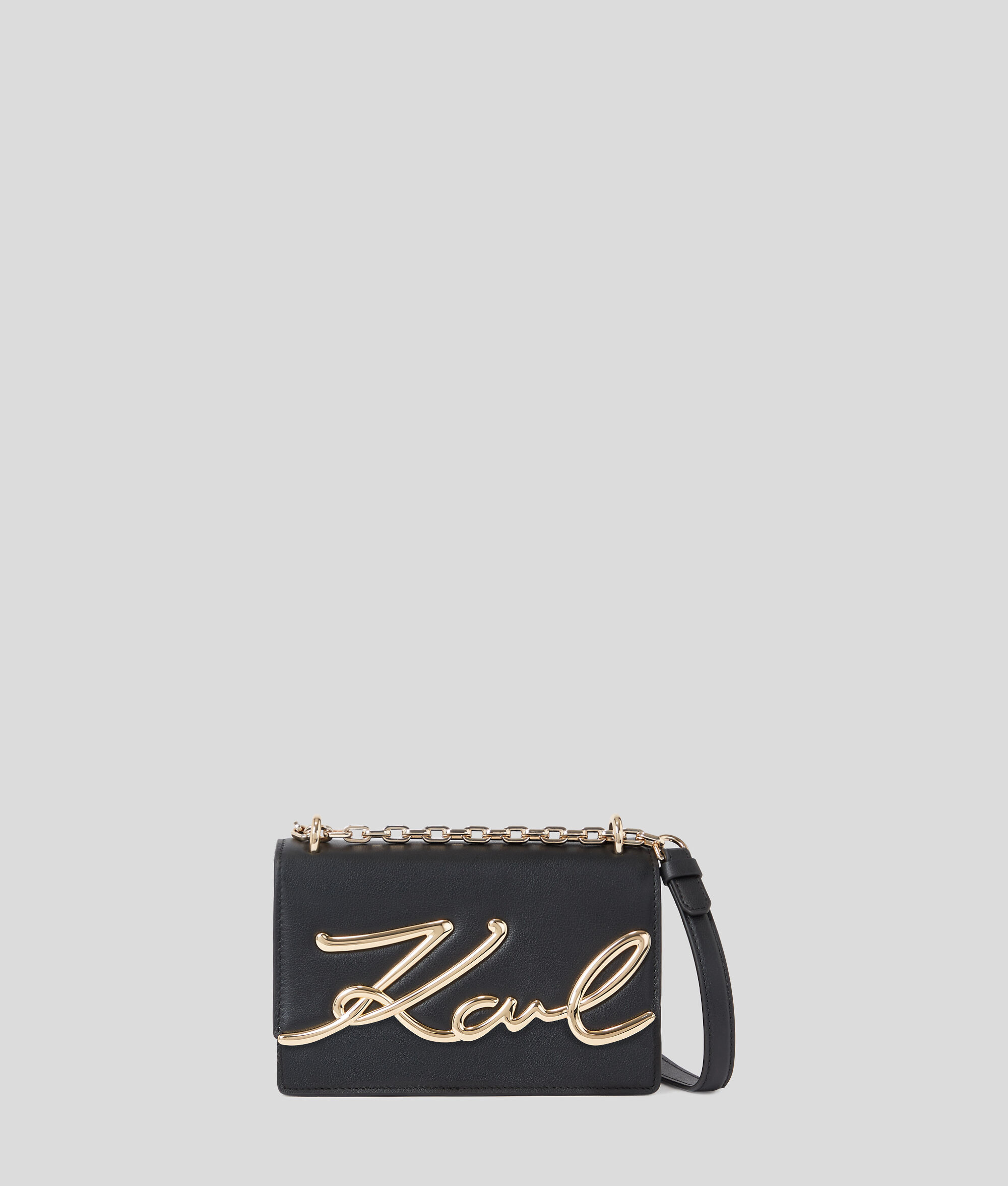 (image for) Smooth K/SIGNATURE SMALL SHOULDER BAG